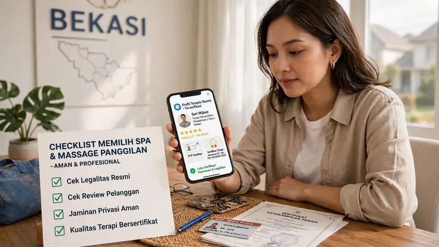 Tips memilih spa panggilan terpercaya di Bekasi - terapis profesional Puleh Massage