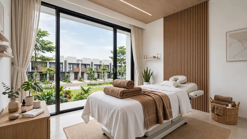 Setup layanan pijat panggilan profesional di perumahan Summarecon Galaxy dan Harapan Indah Bekasi - Puleh Massage & SPA