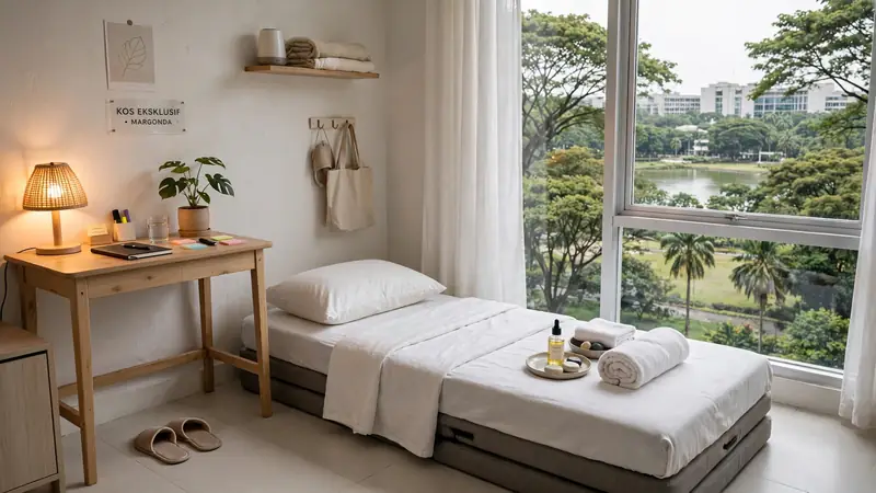 Setup layanan pijat panggilan higienis di kos eksklusif dan rumah keluarga Margonda Beji Depok dekat UI - Puleh Massage & SPA